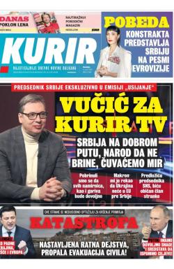 Kurir - broj 2891, 6. mar 2022.