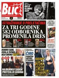 Blic - broj 7988, 17. maj 2019.