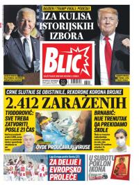 Blic - broj 8511, 5. nov 2020.