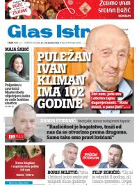 Glas Istre - broj 352, 24. dec 2022.