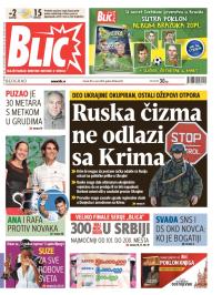 Blic - broj 6127, 4. mar 2014.