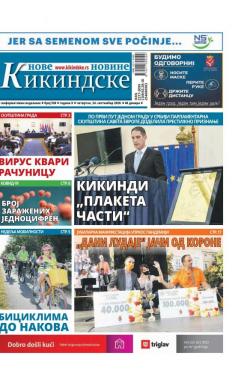 Nove kikindske novine - broj 530, 24. sep 2020.