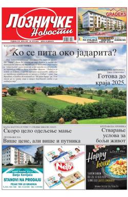 Lozničke novosti - broj 850, 28. jun 2024.