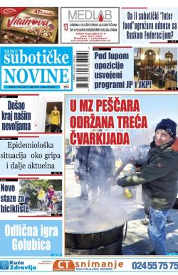 Nove Subotičke novine - broj 105, 1. mar 2019.