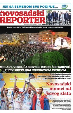 Novosadski reporter - broj 188, 20. sep 2018.