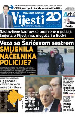 Vijesti - broj 6778, 4. feb 2017.