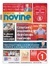 Dnevne novine - broj 2770, 28. avg 2020.