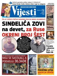 Vijesti - broj 6709, 24. nov 2016.