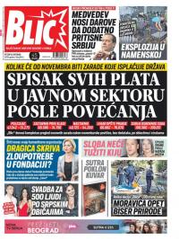 Blic - broj 8142, 18. okt 2019.