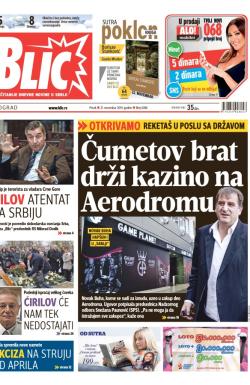 Blic - broj 6386, 21. nov 2014.