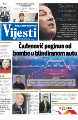 Vijesti - broj 7174, 30. mar 2018.