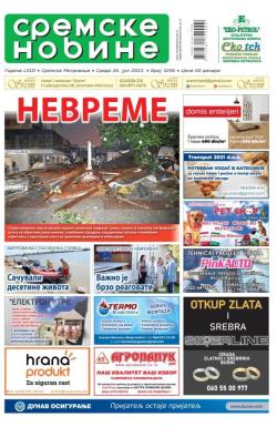 Sremske Novine - broj 3256, 26. jul 2023.