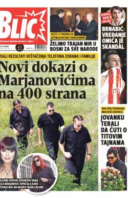 Blic - broj 7529, 30. jan 2018.