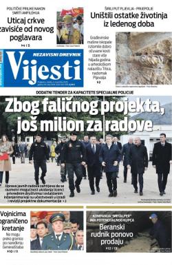 Vijesti - broj 8110, 4. nov 2020.