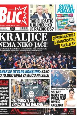 Blic - broj 8739, 28. jun 2021.