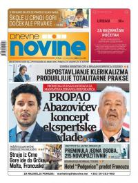 Dnevne novine - broj 2800, 2. okt 2020.