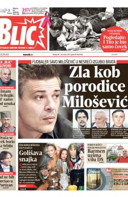 Blic - broj 6038, 1. dec 2013.