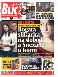 Blic - broj 7752, 14. sep 2018.