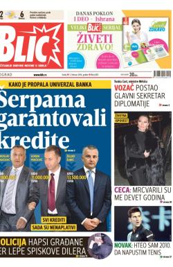 Blic - broj 6101, 5. feb 2014.