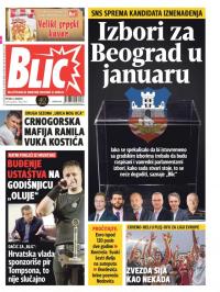 Blic - broj 7353, 4. avg 2017.