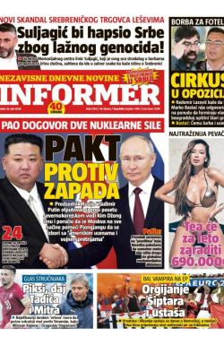 Informer - broj 3704, 19. jun 2024.