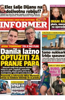 Informer - broj 2911, 13. nov 2021.