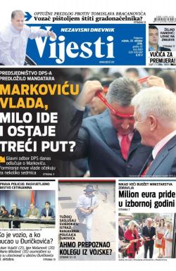 Vijesti - broj 6680, 26. okt 2016.