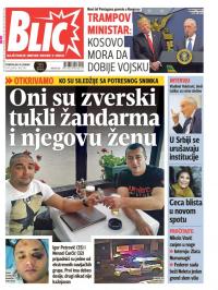 Blic - broj 7171, 30. jan 2017.