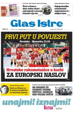 Glas Istre - broj 346, 16. dec 2020.