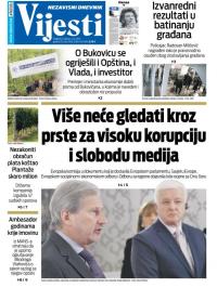 Vijesti - broj 7595, 1. jun 2019.