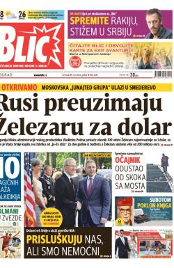 Blic - broj 6245, 3. jul 2014.