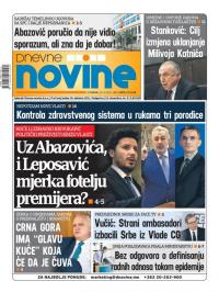 Dnevne novine - broj 2968, 20. apr 2021.