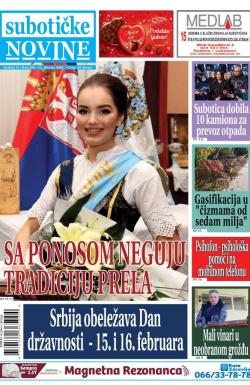 Nove Subotičke novine - broj 255, 11. feb 2022.