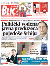 Blic - broj 5989, 13. okt 2013.