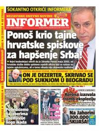 Informer - broj 2988, 15. feb 2022.