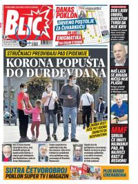 Blic - broj 8315, 16. apr 2020.