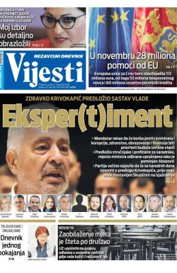 Vijesti - broj 8112, 6. nov 2020.