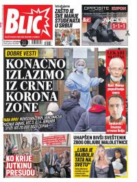 Blic - broj 8560, 24. dec 2020.