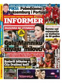 Informer - broj 2851, 3. sep 2021.