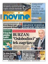 Dnevne novine - broj 2788, 18. sep 2020.