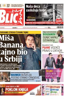 Blic - broj 6120, 25. feb 2014.