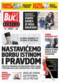 Blic - broj 8339, 17. maj 2020.