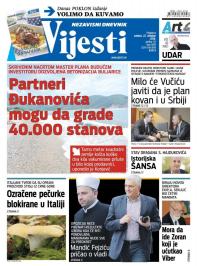 Vijesti - broj 6676, 22. okt 2016.