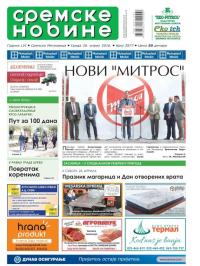 Sremske Novine - broj 2877, 20. apr 2016.