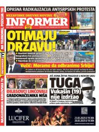 Informer - broj 3935, 22. mar 2025.