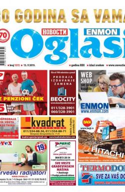 Novosti oglasi - broj 1572, 15. maj 2019.