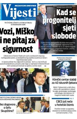 Vijesti - broj 9076, 27. jul 2023.