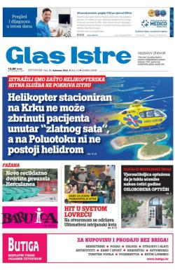 Glas Istre - broj 219, 11. avg 2022.