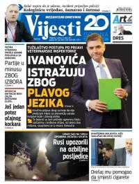 Vijesti - broj 6841, 8. apr 2017.