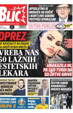 Blic - broj 8715, 4. jun 2021.